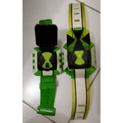 Jam omnitrix ben 10 ori bandai 2 pcs preloved