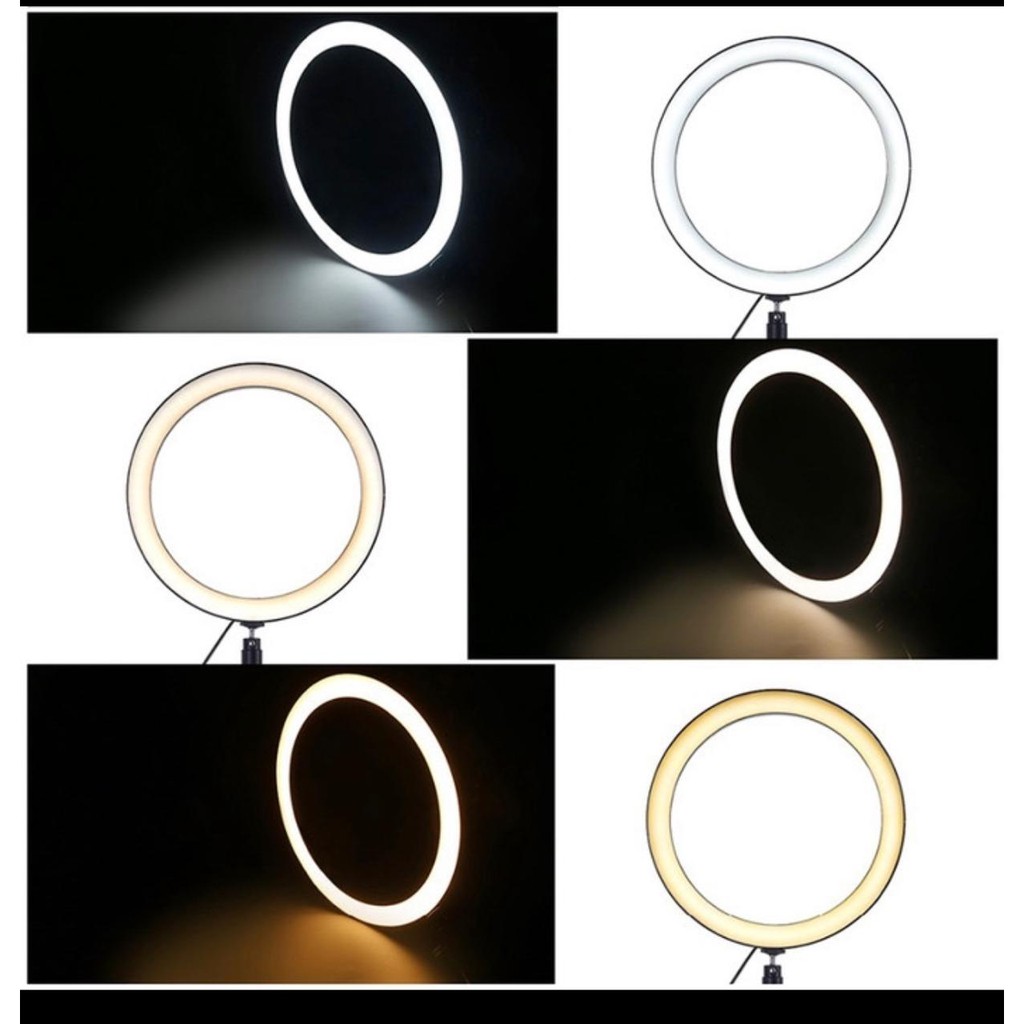 Ring Light 26cm 10inch - Lampu Ring Fill Light LED