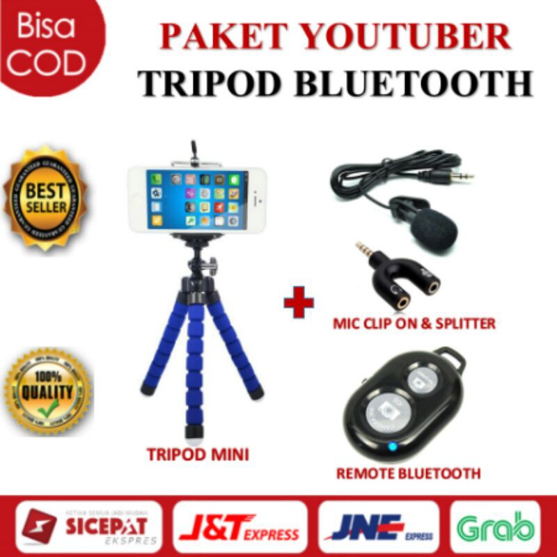 Paket Lengkap Youtube Youtuber Vlog Vlogger Smule Alat Rekam Rekaman Video Review