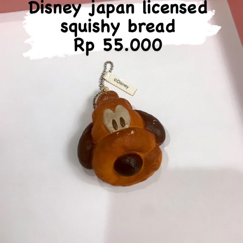 Rare Disney Licensed Bread Squishy