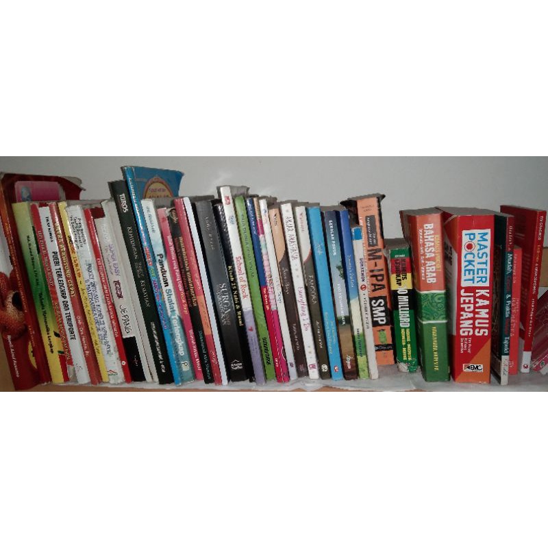 

PRELOVED BUKU NOVEL, PENDIDIKAN DAN RUMUS MATEMATIKA