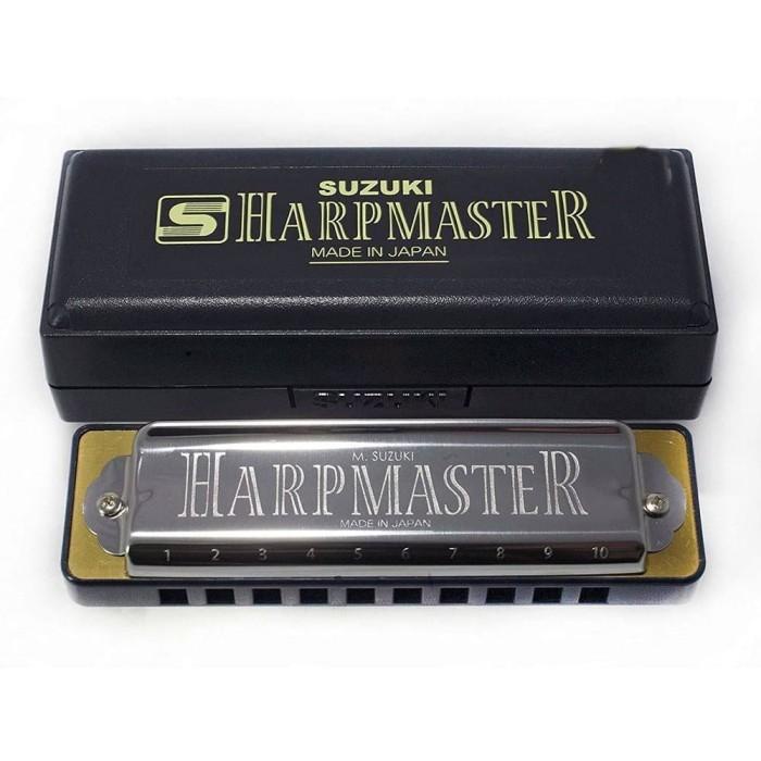 SUZUKI HARPMASTER HARMONICA DIATONIC 10H MR-200 Kualitas Terbaik