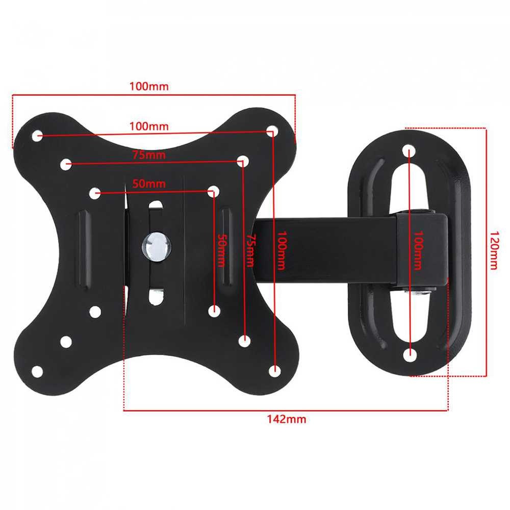 Termurah ! CNXD Telescopic TV Bracket 100x100 Pitch for 15-32 Inch TV - CP100