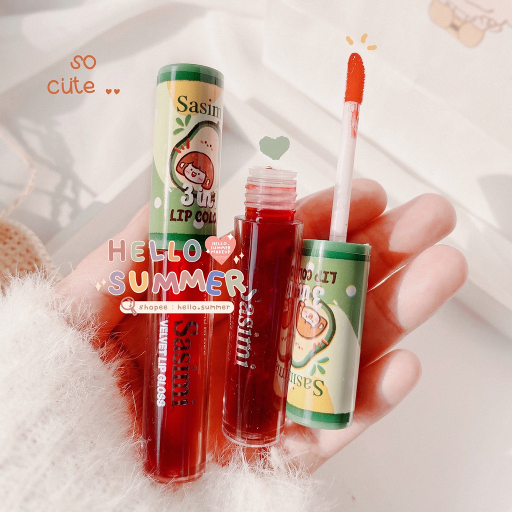 𝐋𝐈𝐏 𝐓𝐈𝐍𝐓 - Avocado Minnie Water Gel Liptint