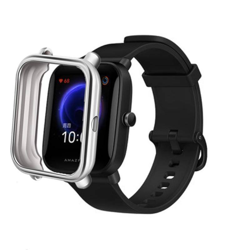 Plating Soft TPU Case Cover For Huami Amazfit Bip U / Bip U Pro / Bip S / Bip S Lite / Bip 1S / Bip Lite Smart Watch Shell Frame Accessories For Xiaomi Amazfit Bip Lite 1S U pro