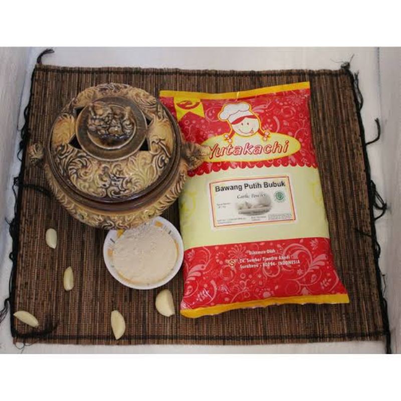 Bubuk bawang putih 50 gram bubuk repacked yutakachi  garlic powder