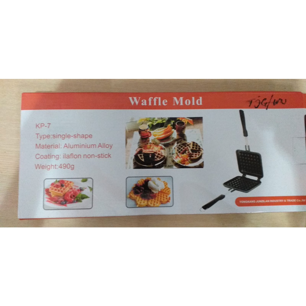 Waffle Mold / Cetakan Waffle / Waffle Maker Anti Lengket