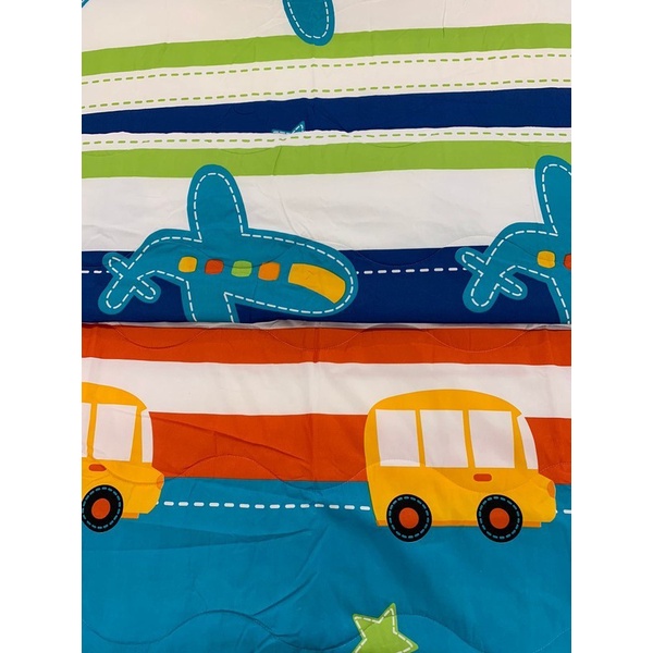 SELMA SET SEPRAI + BED COVER ANAK MICROFIBER 120X200 – ALFRED