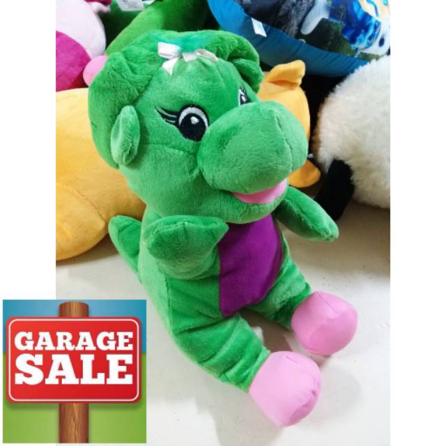 CUCI GUDANG  Boneka Barney Babybop L. Import Quality.