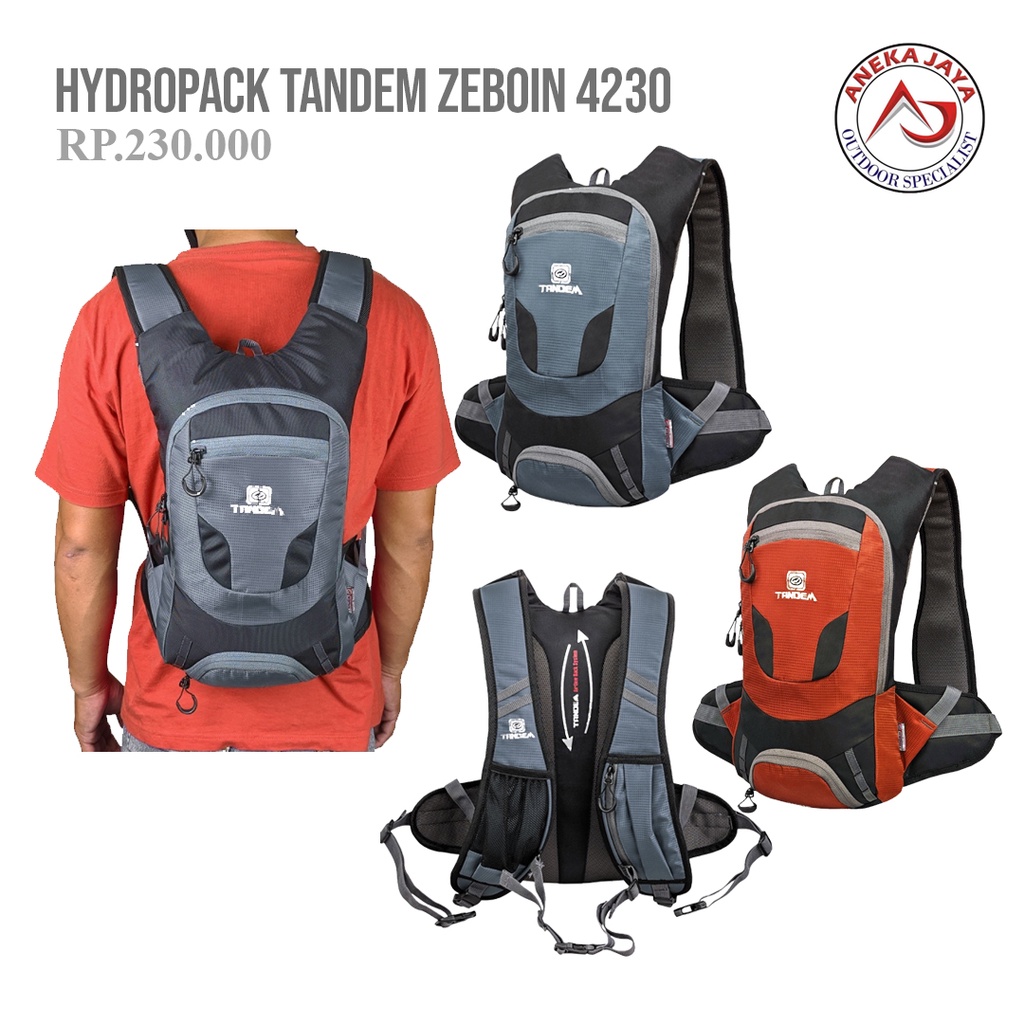 HYDROPACK TAS SEPEDA TANDEM ZEBOIN 4230