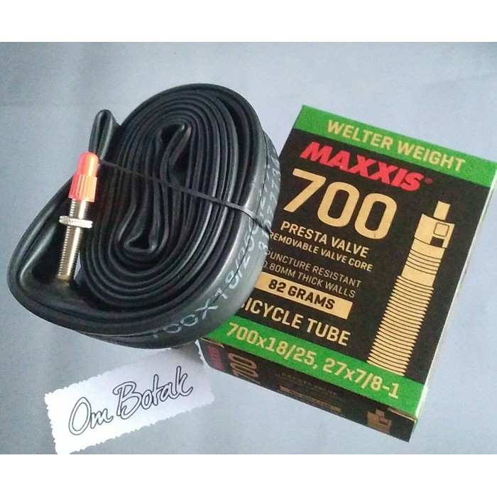 Ban Dalam Fixie Maxxis 700 X 18 - 25C . 27X7/8 - 1. Presta Fv. Taiwan