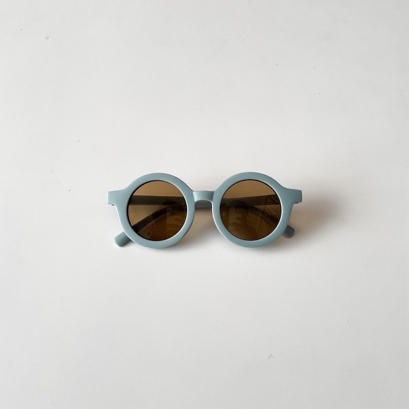 Kacamata Anak Sunglasses Baby Bayi Balita Baby Kids Cute Anti UV Ootd Fashion Anak Laki Cowok Perempuan Kacamata Gaya Anak Kacam,ata Fashion Anak-Blue
