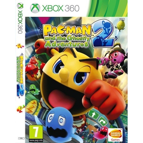 Game Pac-Man and the Ghostly Adventures 2 XBOX 360 for Jtag/RGH (Game Data DVD Kaset)
