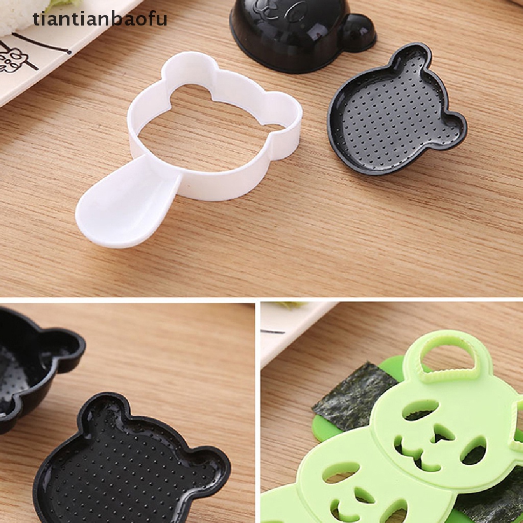 Cetakan Nasi Emboss Desain Panda Untuk Alat Dapur