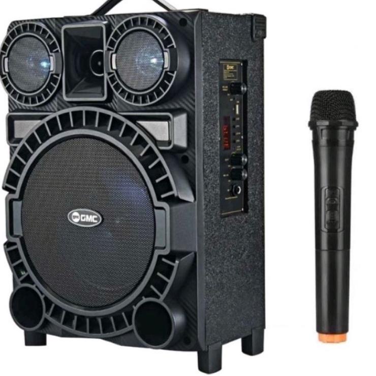 W6M SPEAKER BLUETOOTH KARAOKE GMC 897R / GMC 897H GMC 897Q GMC 897S BONUS MIC WIRELESS ➻➽ ➴ Model Ba