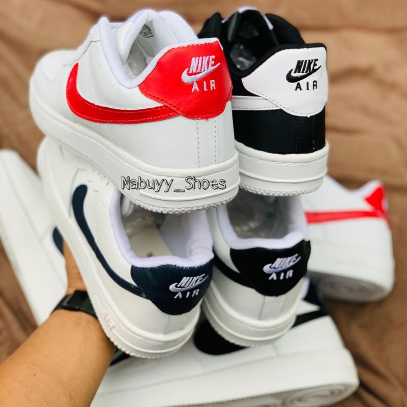 SEPATU PRIA DAN WANITA WHITE BLACK WHITE RED BLACK WHITE PUTIH NAVY NK3 A1R FORC3 1 ONE SEPATU SNEAKERS PEREMPUAN DAN LAKI LAKI SEPATU KASUAL SEPATU PENDEK SEPATU