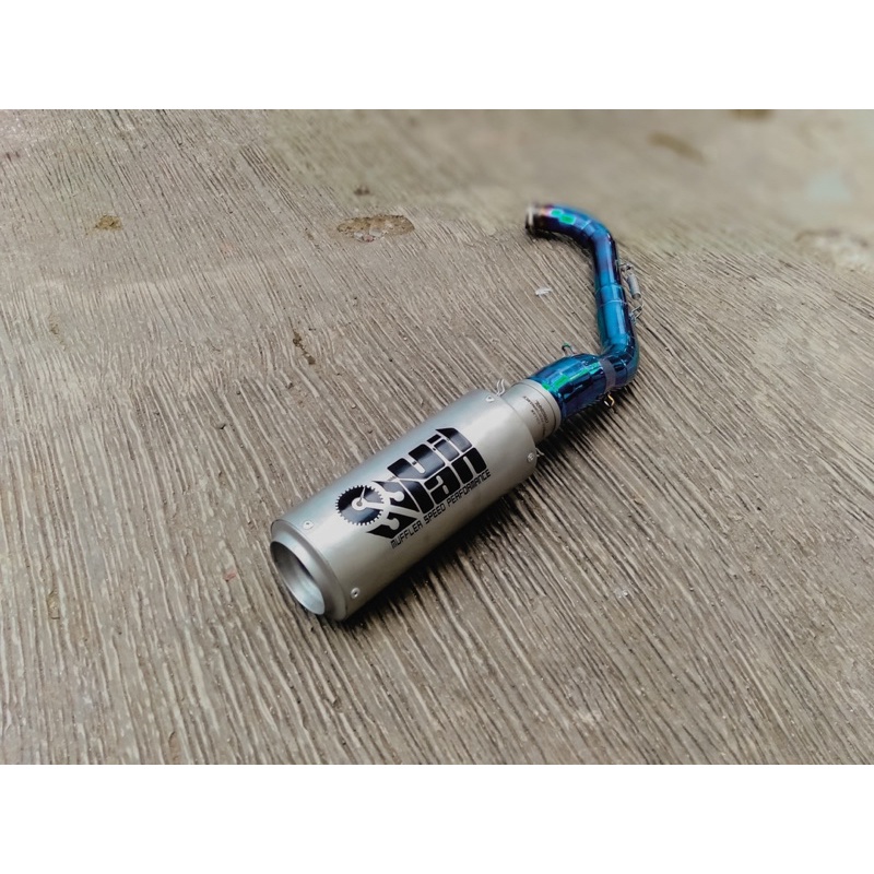 knalpot villan z1 heder blue cbr150r r15 gsx155 mt15 xsr155 vixion
