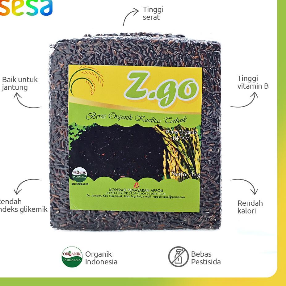 

Trendy Z Go Beras Hitam Organik 1 Kg