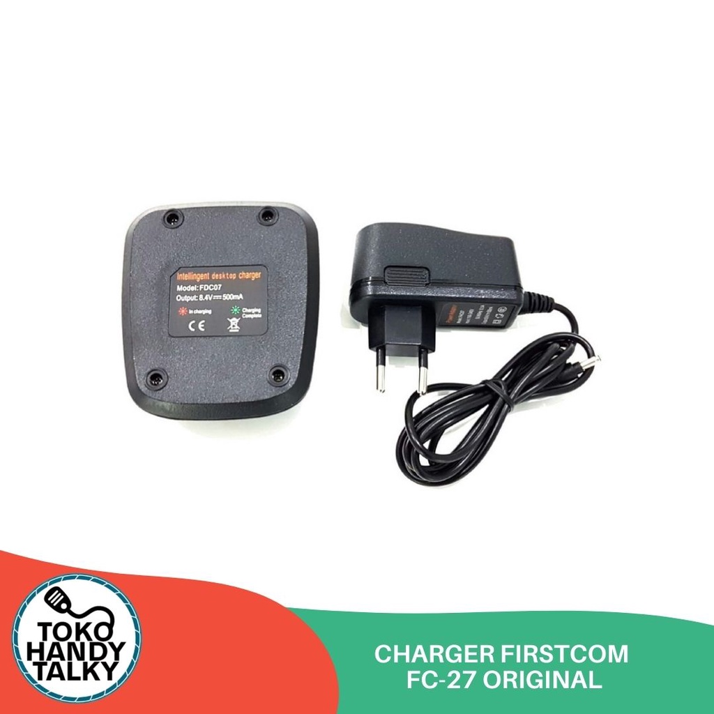 ADAPTOR CHARGER DESKTOP CHARGER FIRSTCOM FC-27 FC27 VOXTER W8 WEIERWEI 700WP CAS ORIGINAL NEW