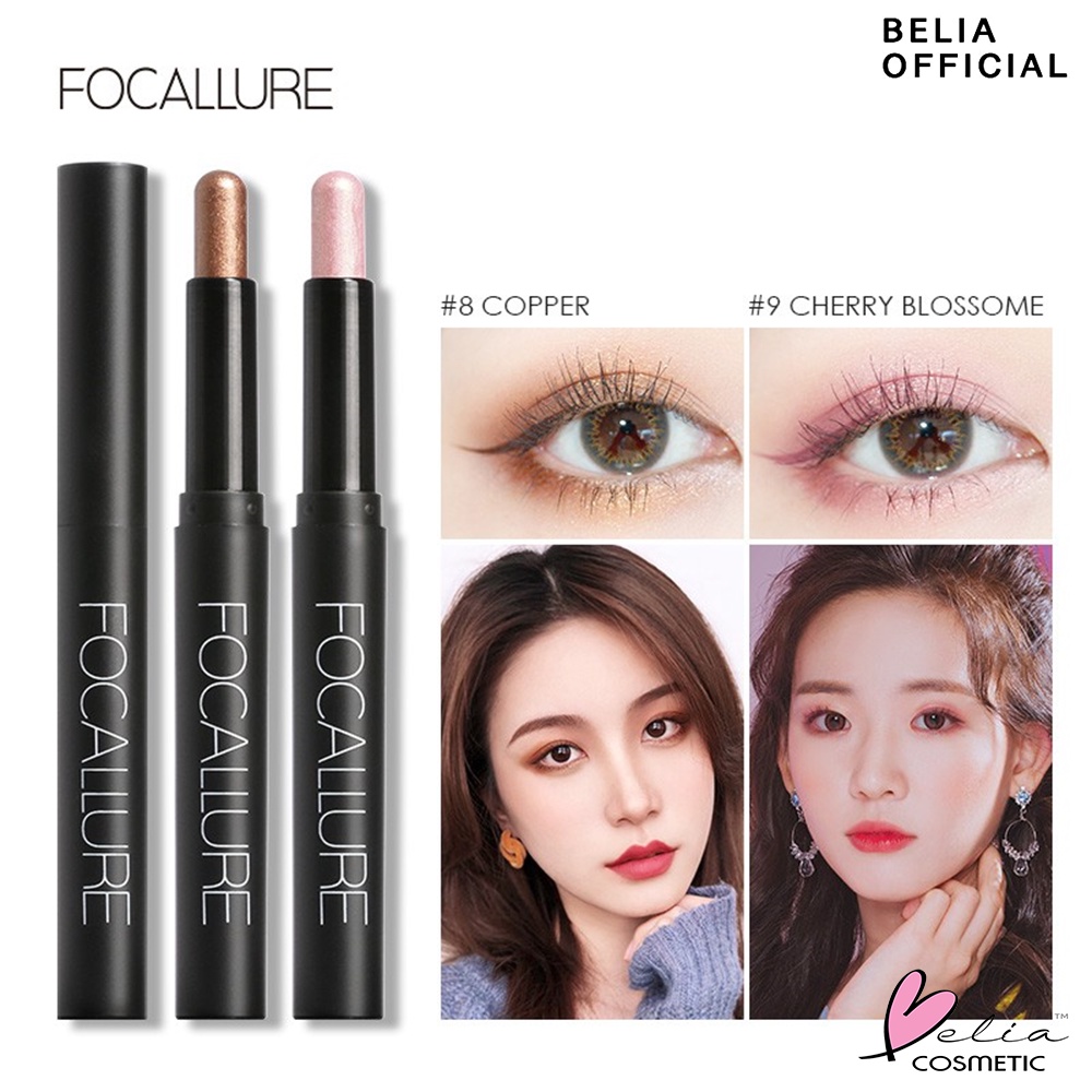 ❤ BELIA ❤ FOCALLURE Eyeshadow Pencil FA38 | Pigmented | Tahan Lama | Waterproof | Eyeshadow Pensil | BPOM