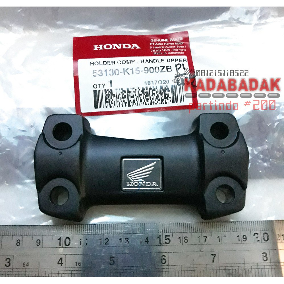 ORI AHM Raiser Reser Jepit Klem Stang CBR CB150R LED Original Honda PNP Segitiga Atas Tiger GL MP CB