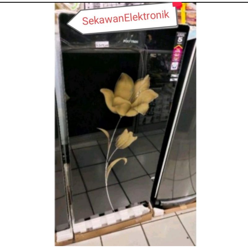 KULKAS 1 PINTU POLYTRON PRA 15 MNX PRA-15-MNX LEMARI ES 1 PINTU