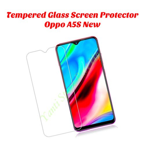 Tempered Glass Screen Protector Oppo A5S New