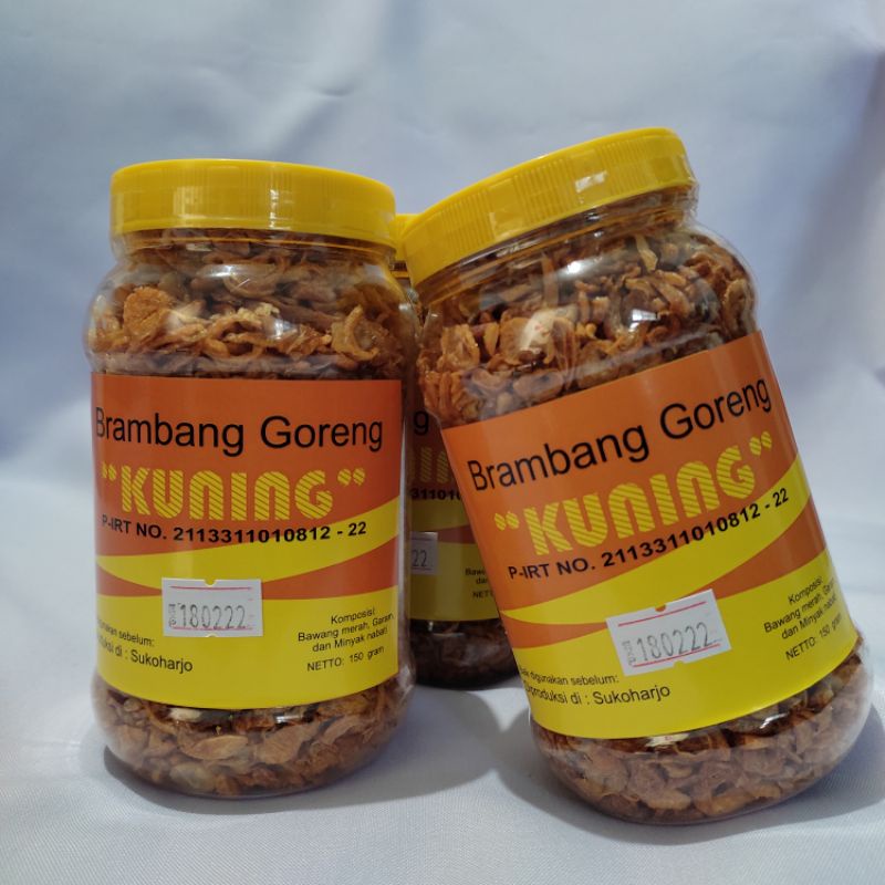 

Brambang Goreng KUNING - 150 gram