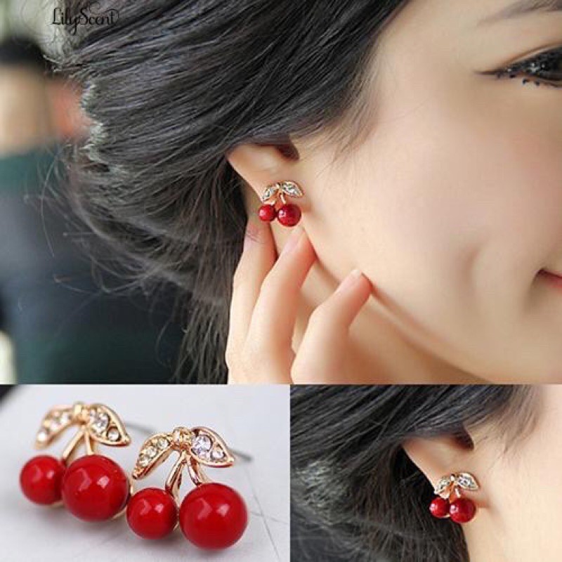 Anting Wanita Bentuk Ceri