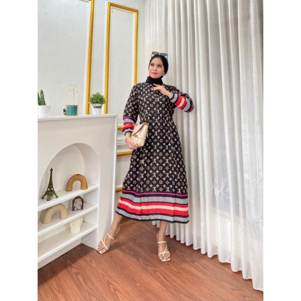 Dress Midi Dior Termurah Terbaru