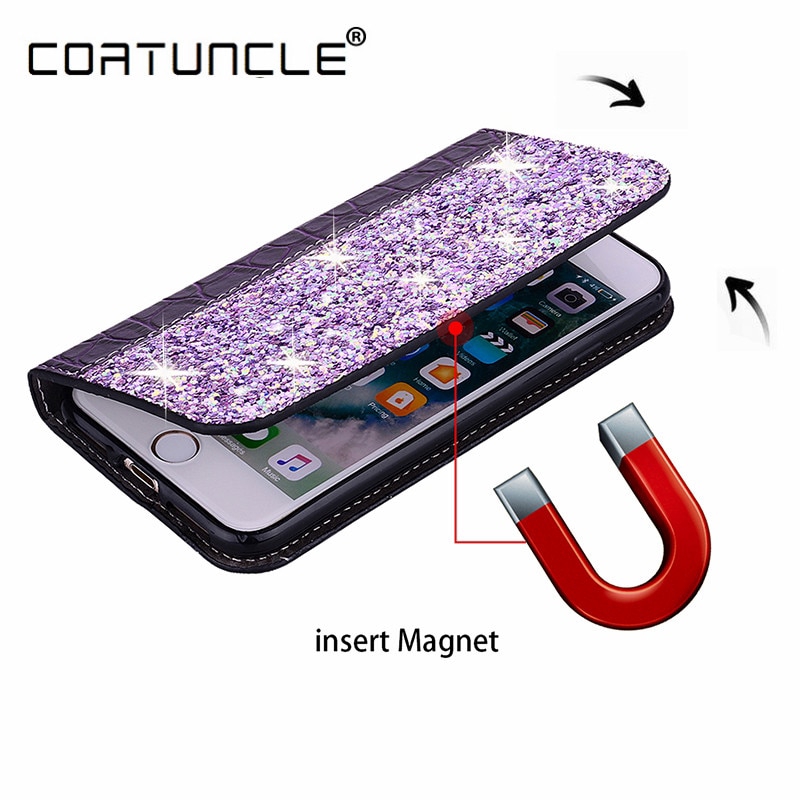 Flip Case Magnetik Bahan Kulit Untuk Xiaomi Redmi Note 8t