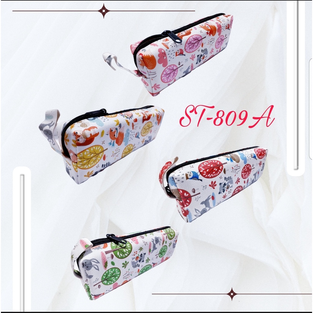 

AS888 - Kotak Pensil Resleting / Pencil Case / Tempat Pensil Shintoeng Motif Musim Gugur