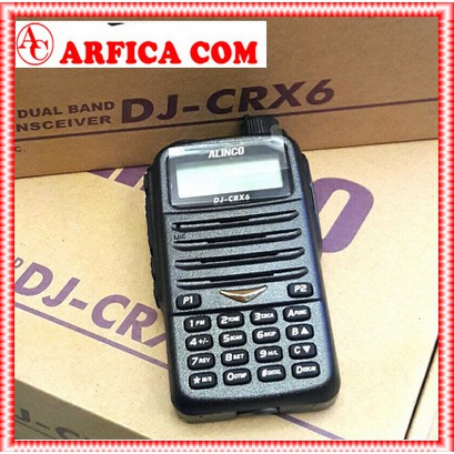 HT ALINCO DJ-CRX6 DUALBAND - ALINCO CRX 6 DUALBAND UHF 350 Mhz