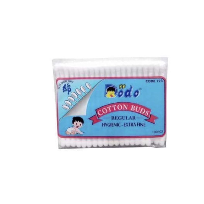 Dodo Cotton Bud Baby Kemasan Refill isi 50s / 100s / 150s