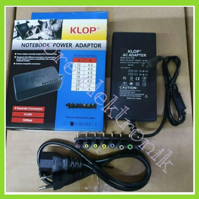 Adaptor Universal 5A Amper Adaptor Universal Laptop CCTV DLL..