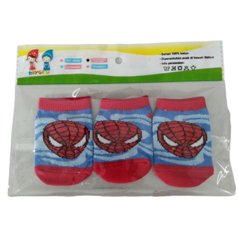 6 Pasang Kaos kaki  BABY GROW CARAKTER Tebal Lembut Usia 6-36 Bulan