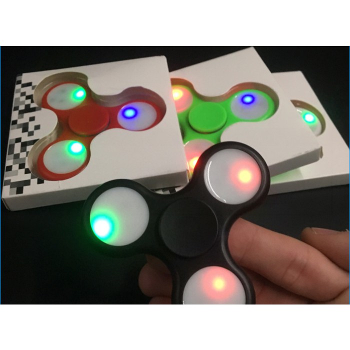 Sale ! Fidget Hand Spinner / Lampu Led / Lamp Toys Spiner / Mainan Jari