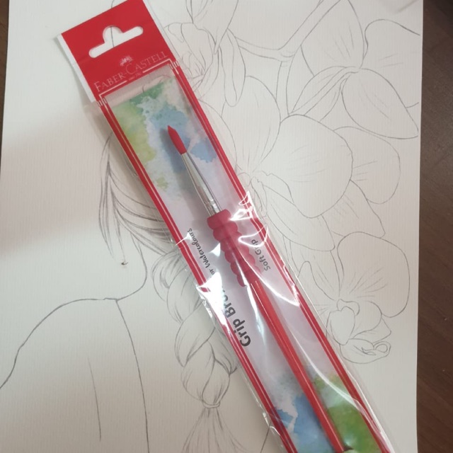 

Faber Castell Grip Brush Kuas Lukis