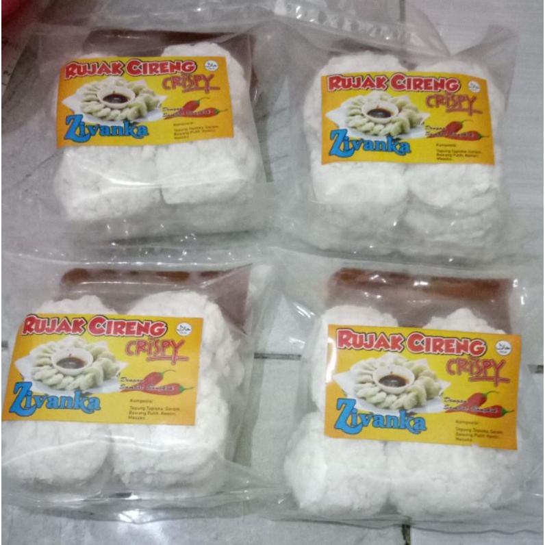 

Rujak cireng crispy