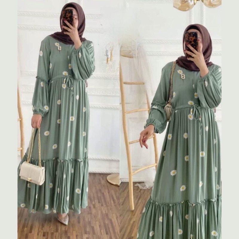 Orimoza Amarta gamis muslim rayon motif busui-4