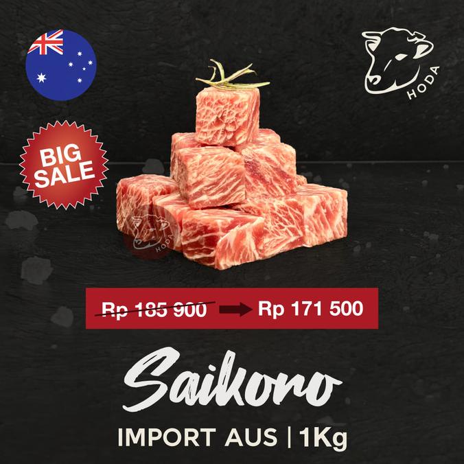 

Saikoro Beef Wagyu/ Beef Cubes Wagyu Meltique Premium Impor Aus 1Kg D6Mmf4Cr4J