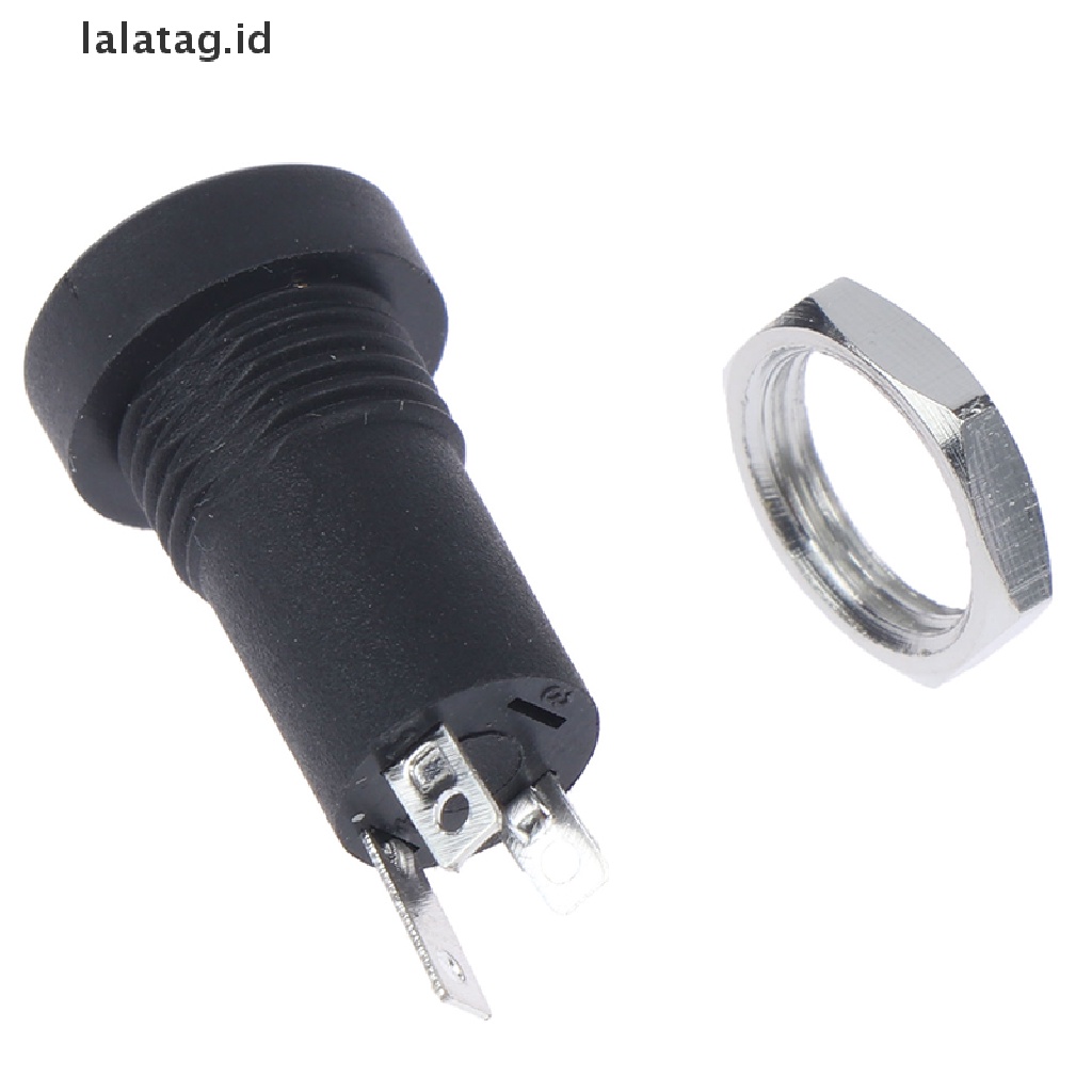 (Flyag) Soket Jack Audio 3.5MM 3 Pole Warna Hitam