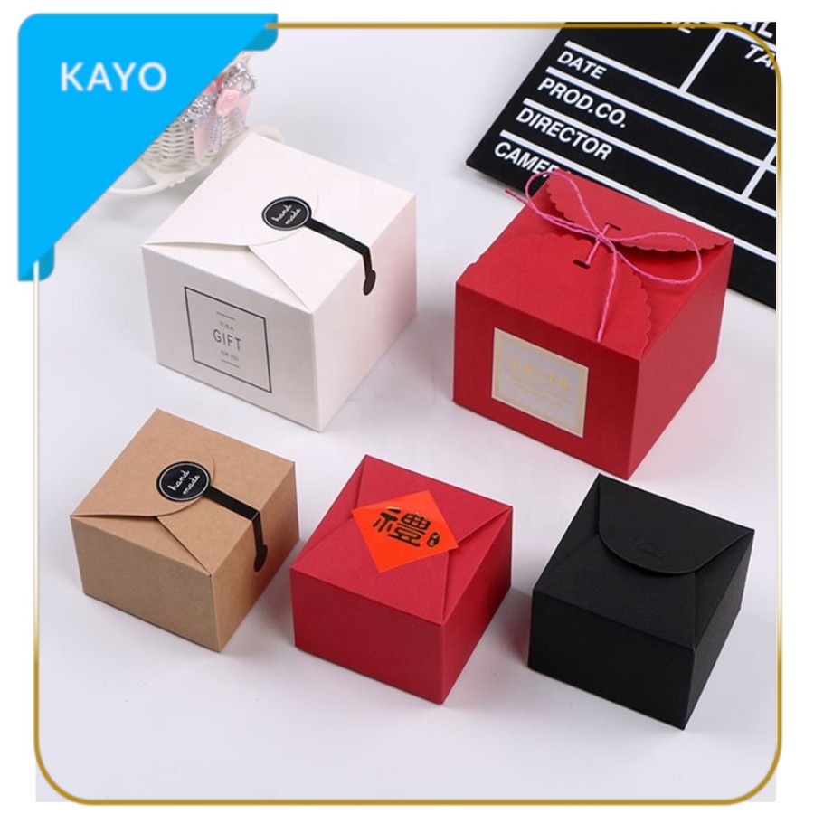 

Kotak cake12x12 box cookies pembungkus hadiah packaging kado