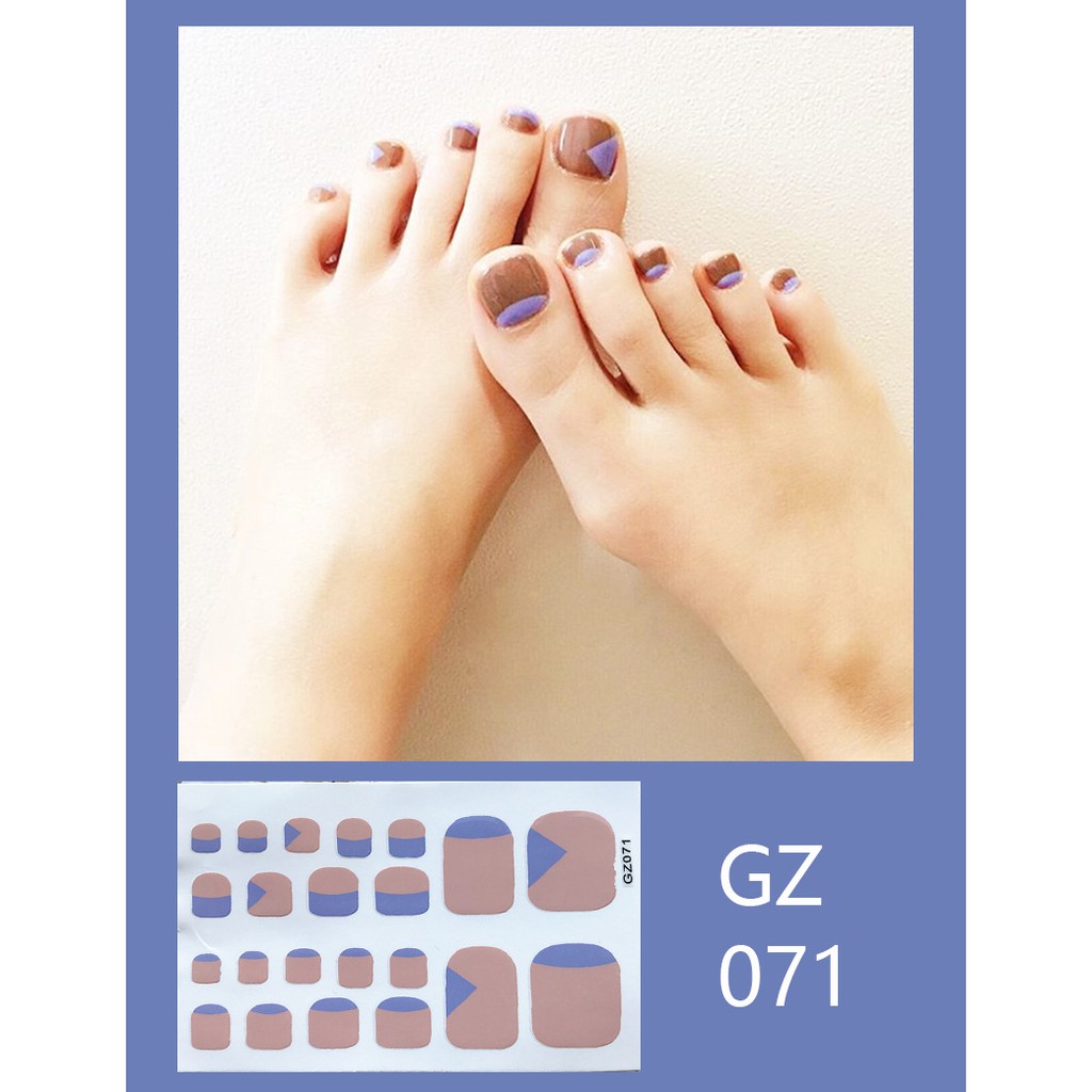 Gz066-081 Stiker Kuku Palsu 3D Bahan Akrilik Untuk Nail Art