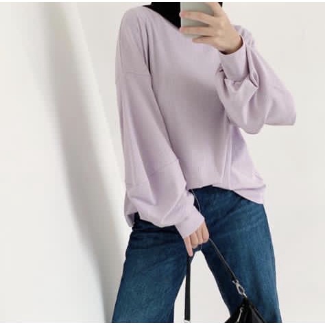 BEFAST - ZEC OOTD Blus Wanita GAYLE / Seo Oversize Blouse / Blouse Wanita Hits / Blouse Kekinian Oversize / Blouse OOTD Ala Korean Oversize