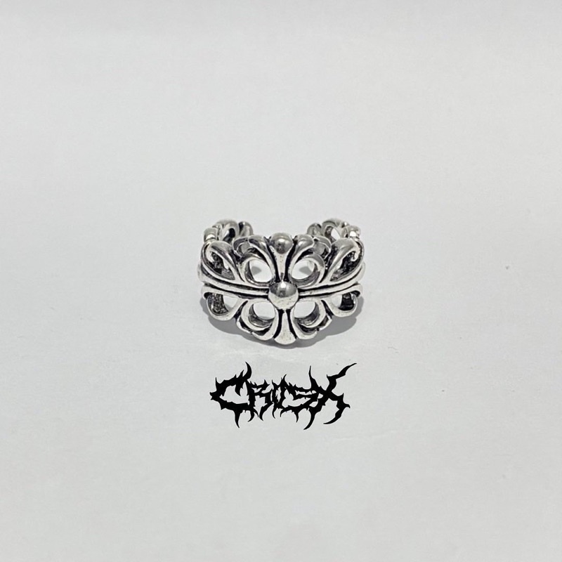 CROSS BIG FLOWER RING / CINCIN SALIB / CROSS RING ROYAL KNIGHTS RING KERAJAAN CINCIN KSATRIA RING SKULL RING CINCIN COUPLE RING KOREAN STYLE RING CINCIN STYLE KOREA CINCIN AESTHETIC RING CINCIN TITANIUM STAINLESS CINCIN PRIA CINCIN WANITA HIPHOP PUNK RING