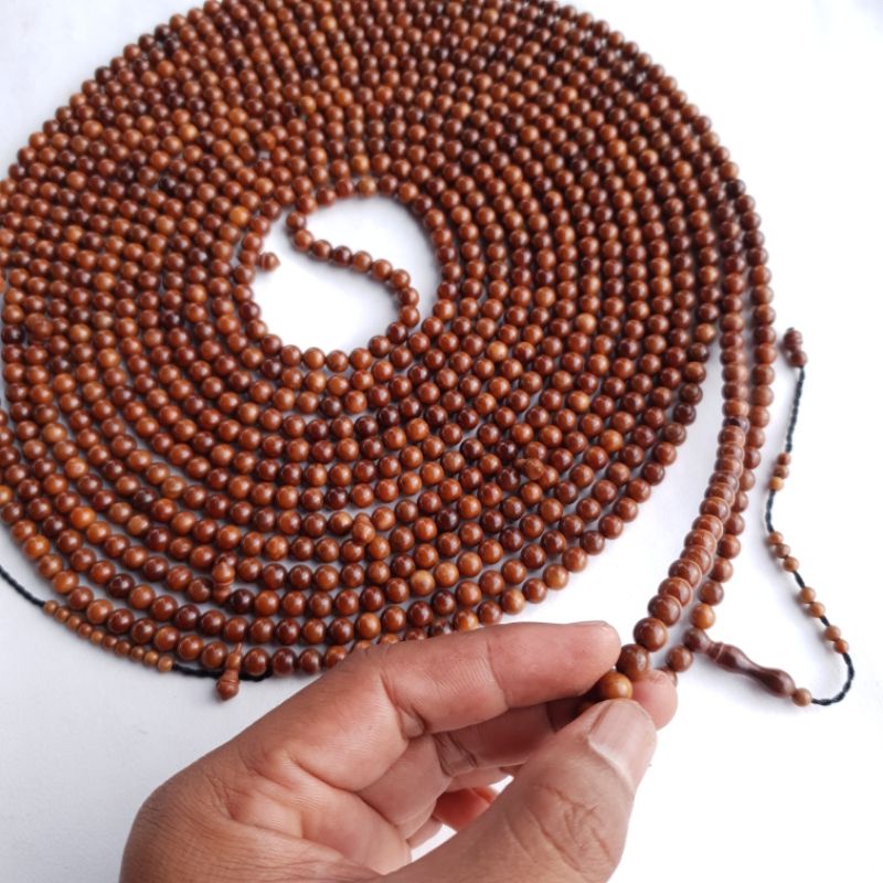 Tasbih kaukah 1000 seribu butir motif bulat kokka kaokah