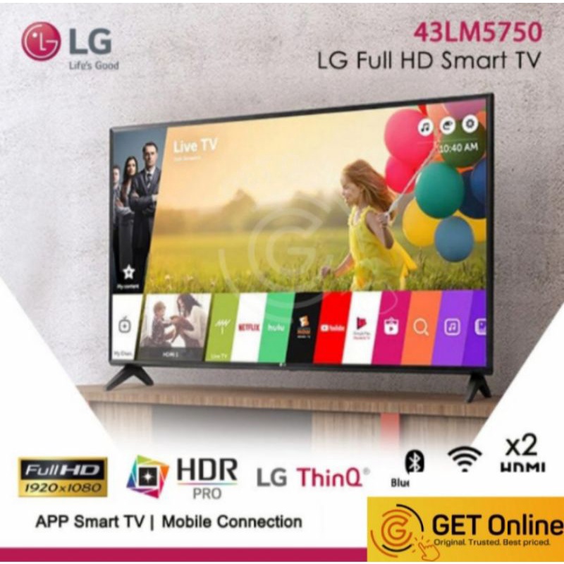 LED TV LG SMART 43LM5750PTC FULL HD 43 INCH