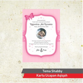 77 Contoh Undangan Aqiqah Sekaligus Khitanan Terbaik