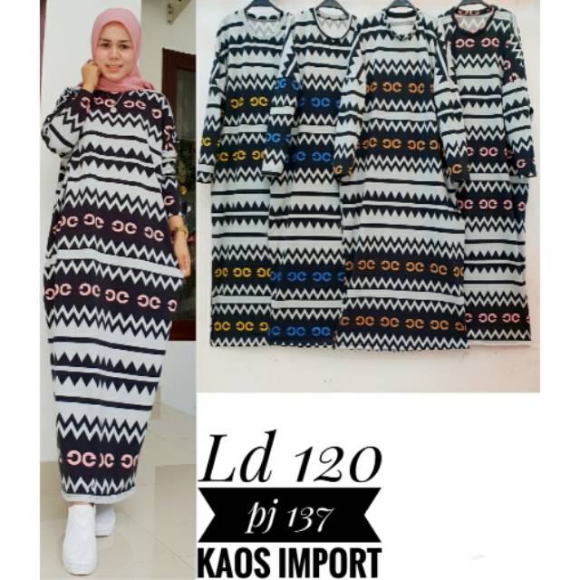 Gamis Kaos Import